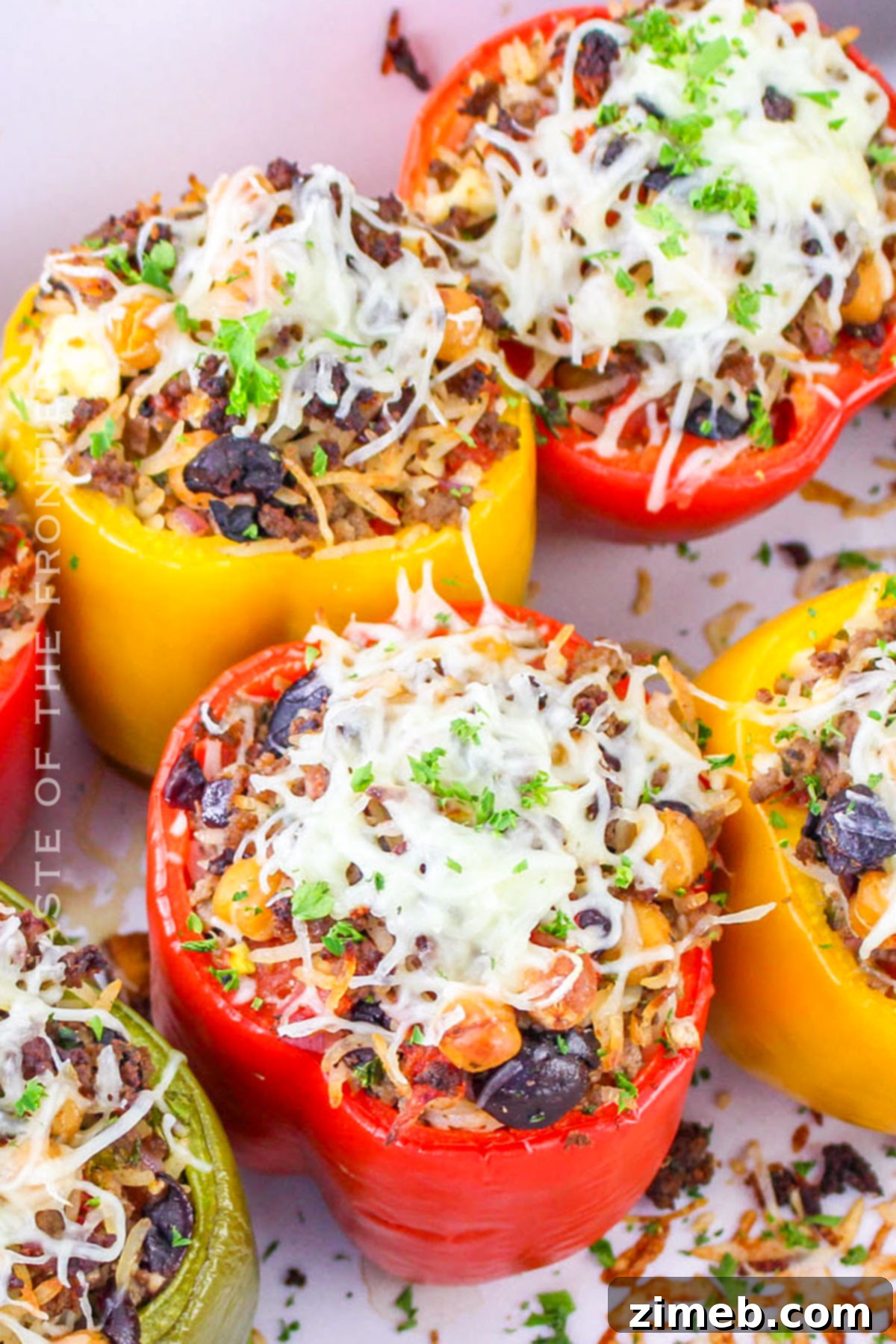 stuffed pepper dinner