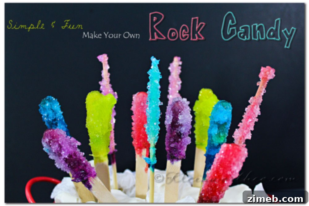 7 Fresh Spring Farmers Market Recipes 3 Make your own Rock Candy