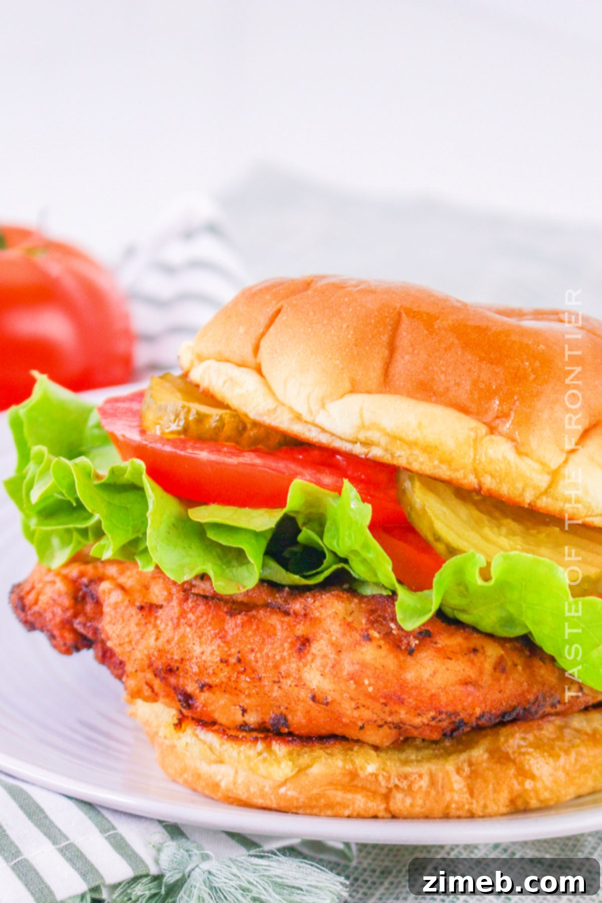 juicy chicken sandwich