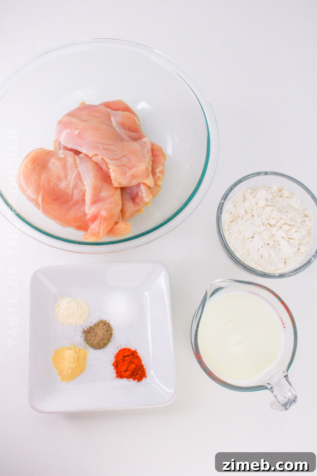 Fried Chicken Sandwich ingredients