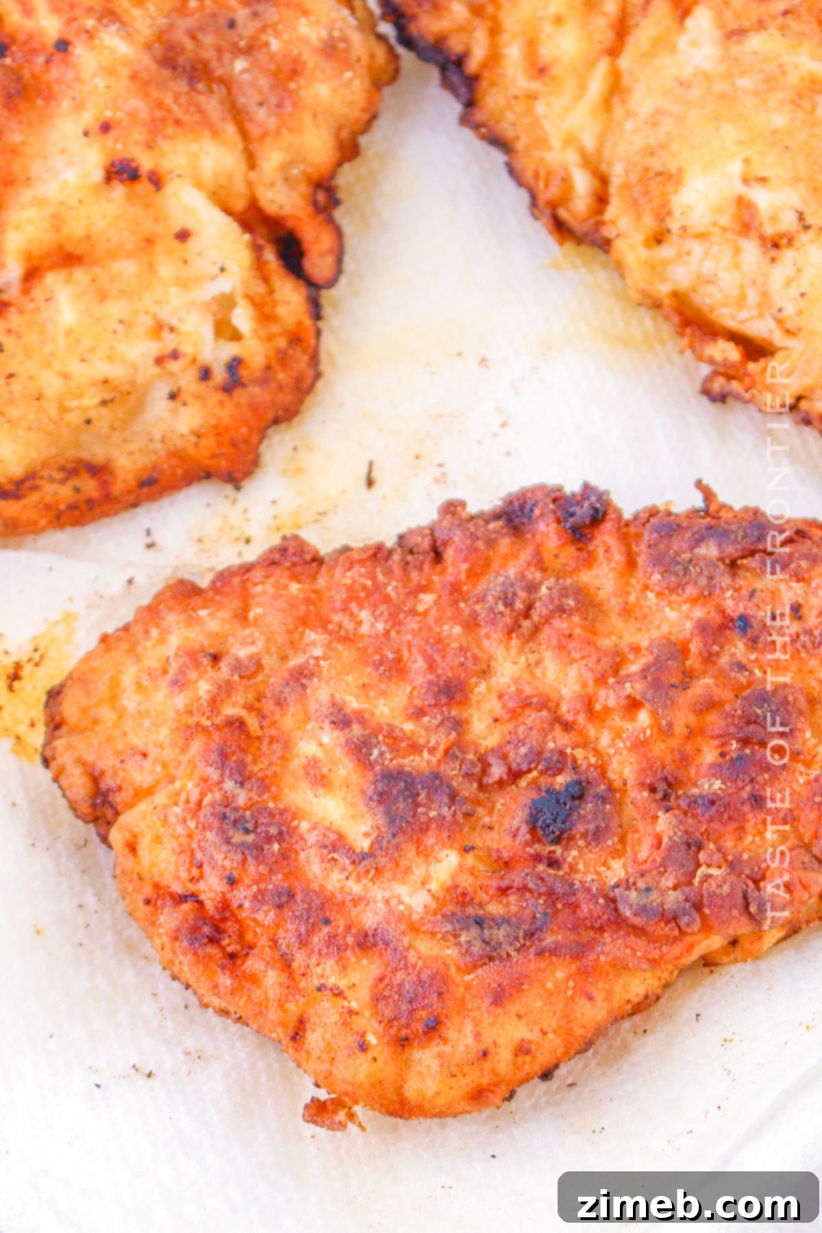 cooked buttermilk chicken