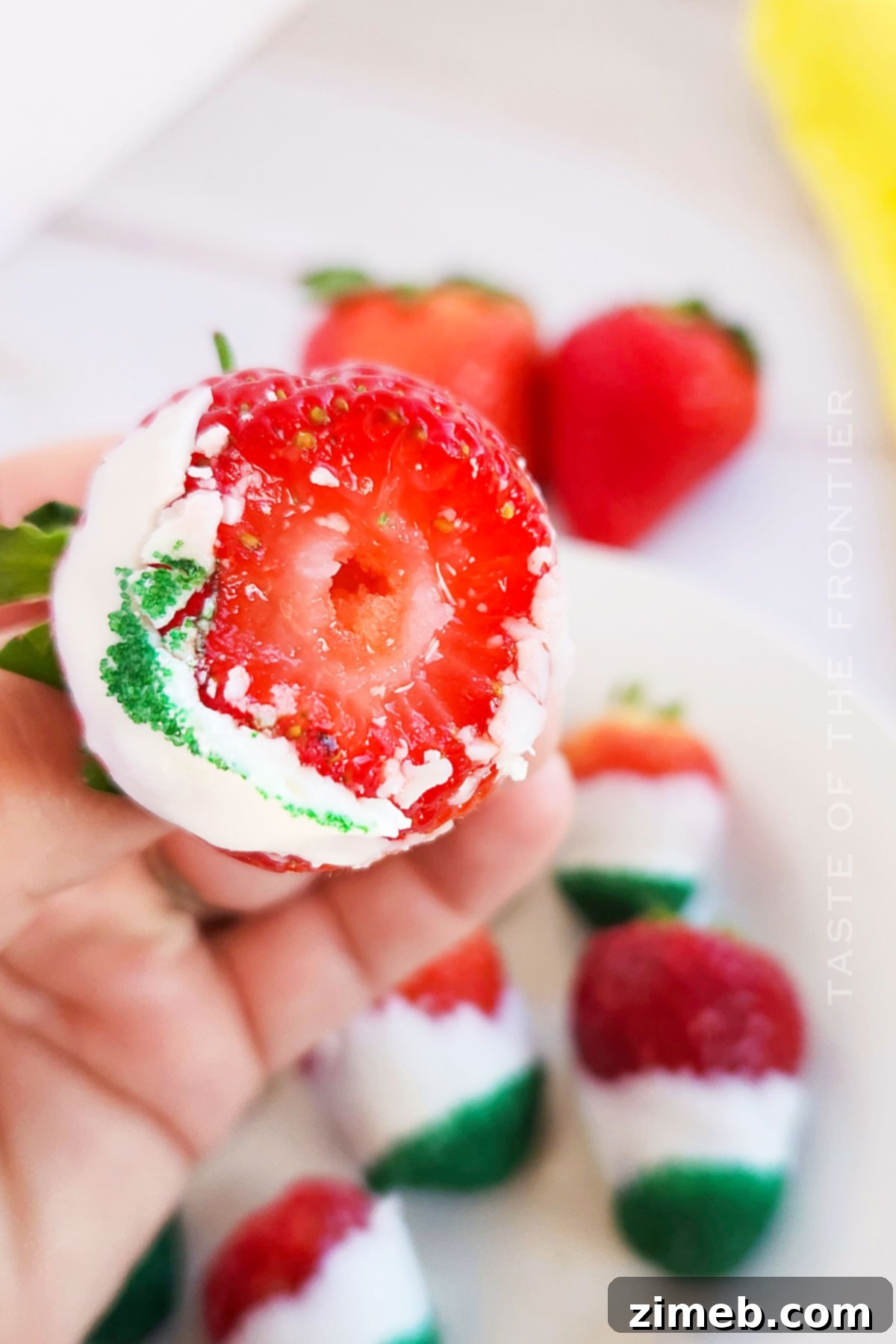Cinco de Mayo Strawberry Fiesta 15 Bite of a Cinco de Mayo Strawberry
