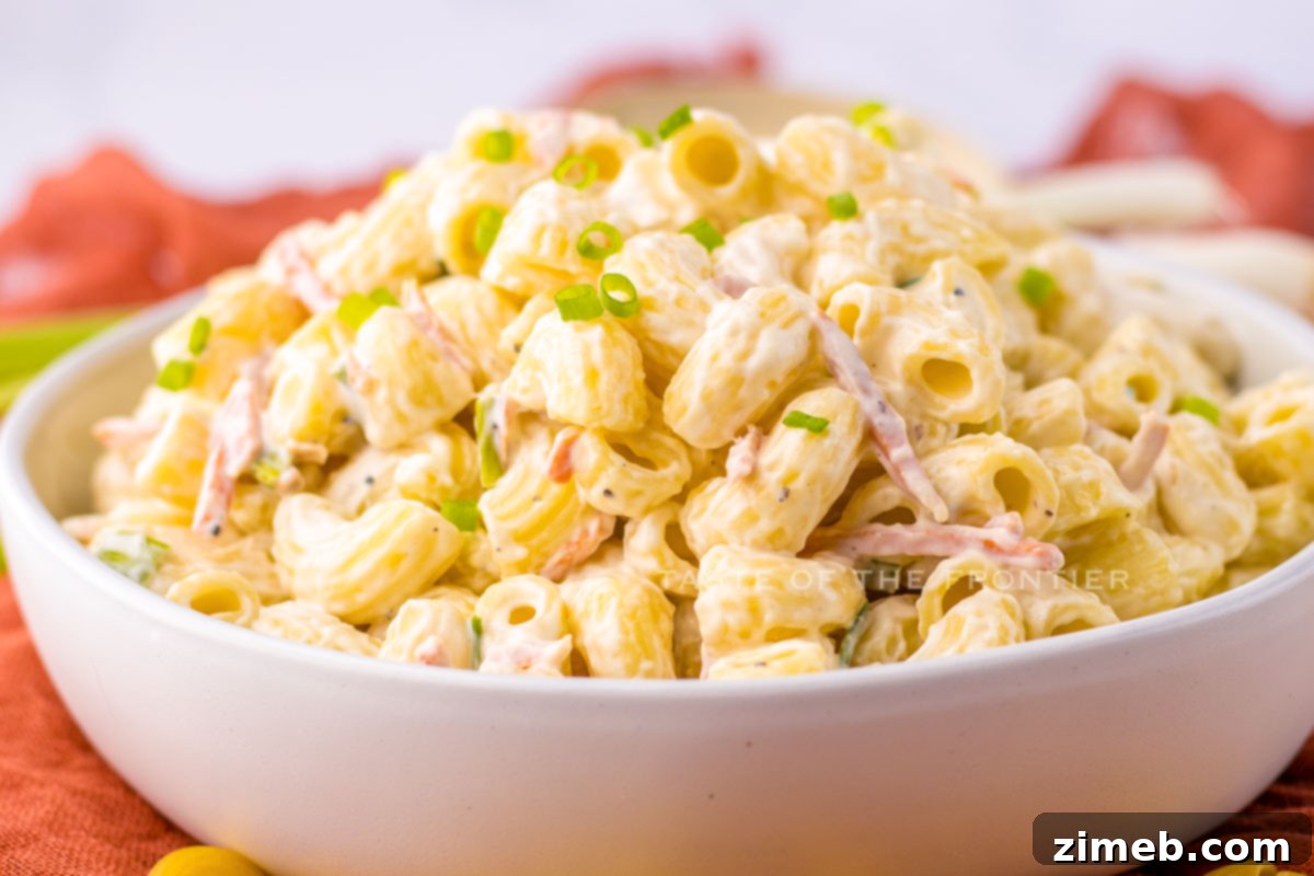 Creamy Hawaiian Macaroni Salad 7 Hawaiian Macaroni Salad, a perfect potluck side dish
