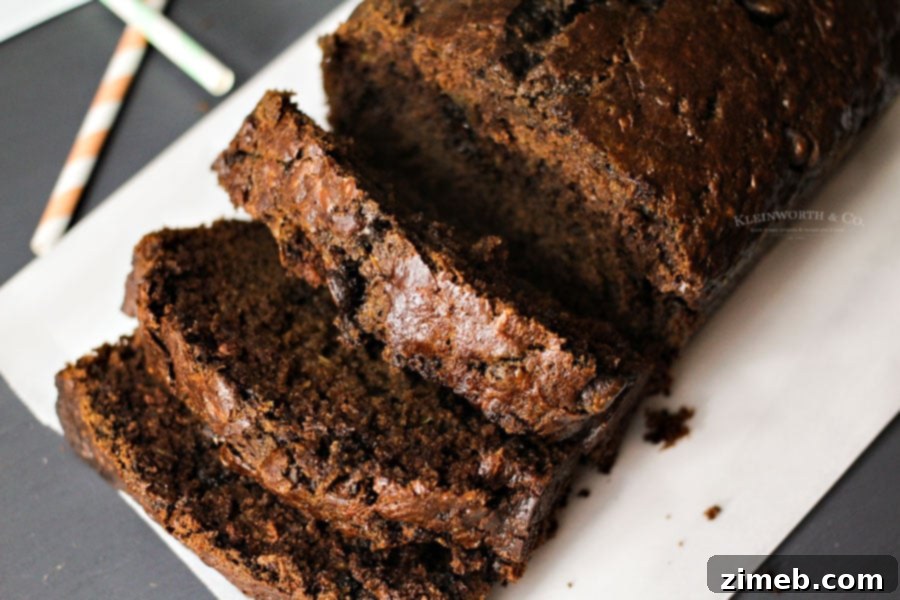 Velvet Zucchini Chocolate Loaf 3 Easy chocolate zucchini bread recipe preparation