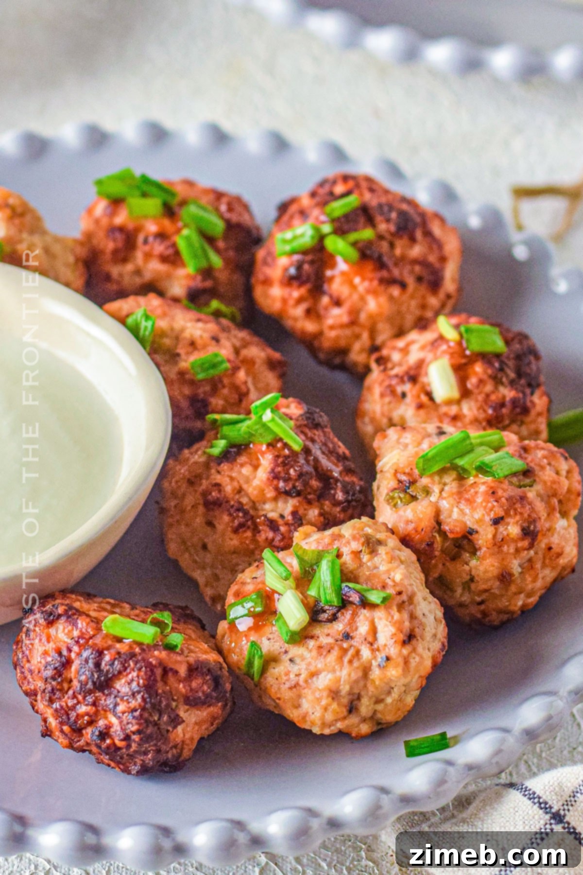 Buffalo Chicken Meatball recipe