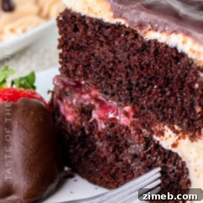 celebrate with layered chocolate cake
