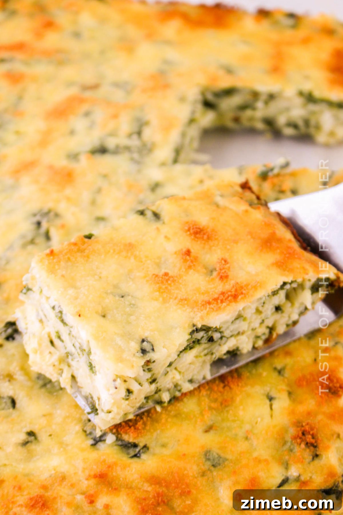 Spinach Feta & Rice Casserole recipe