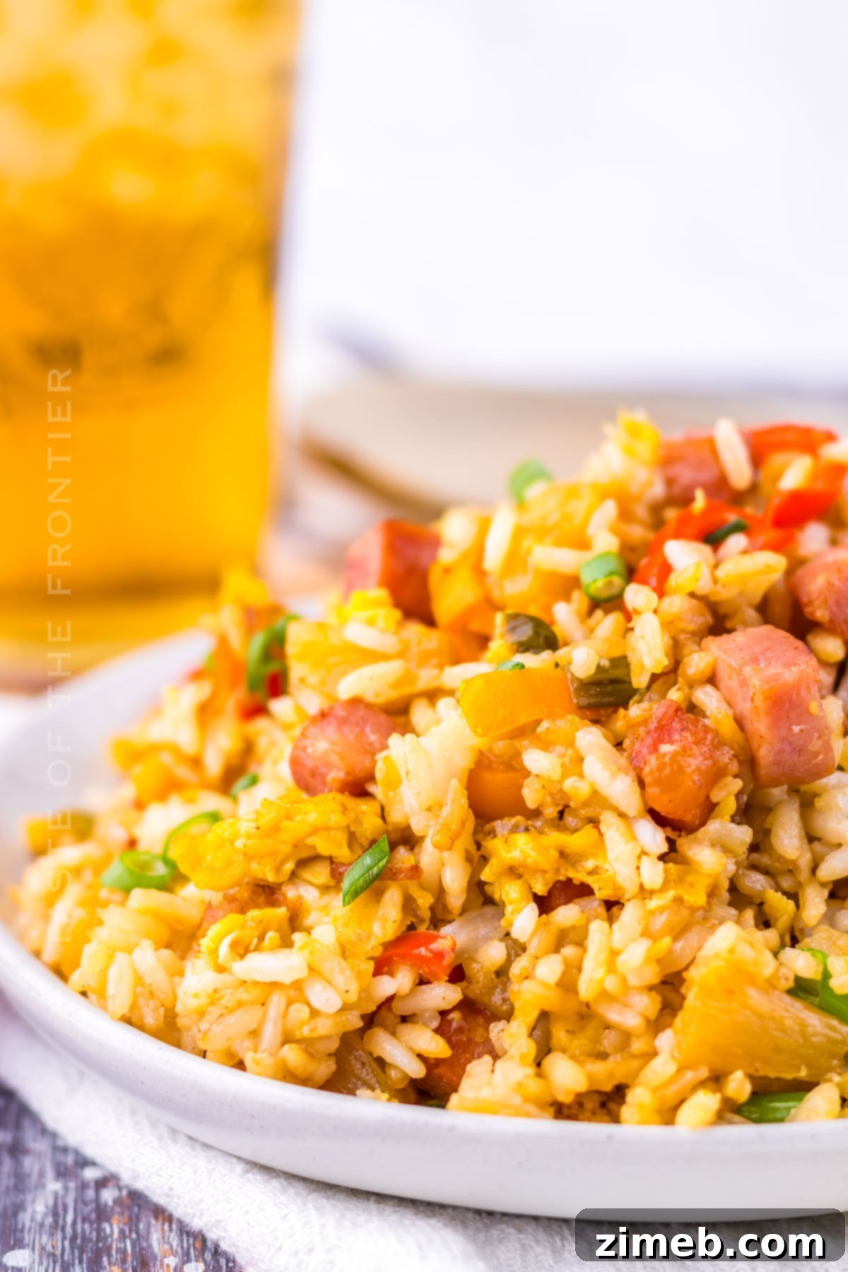 Aloha Fried Rice Bowl 15 Quick dinner side dish Hawaiian Fried Rice