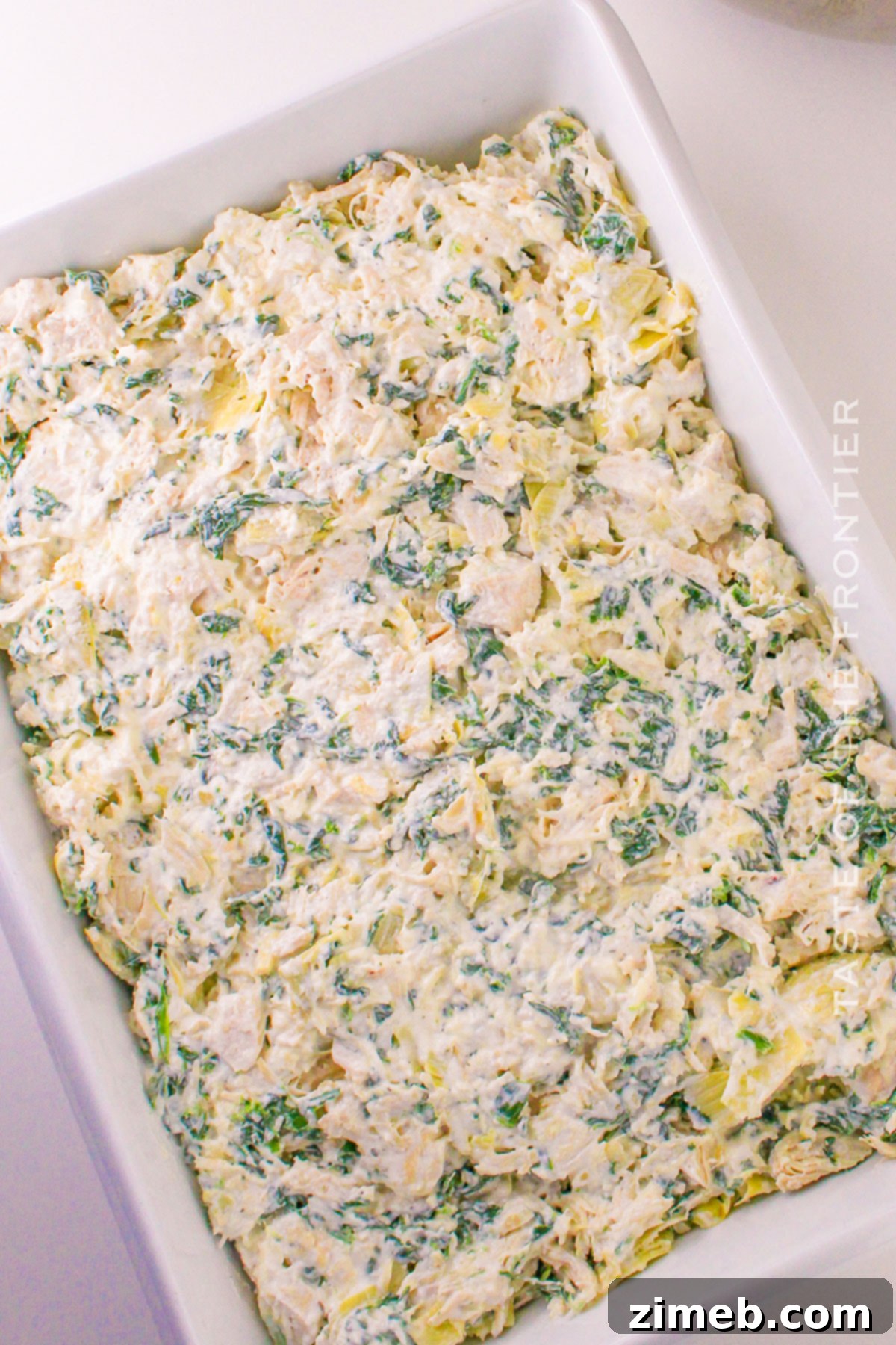 Creamy Spinach Artichoke Chicken Casserole 8 how to make Spinach and Artichoke Chicken Casserole