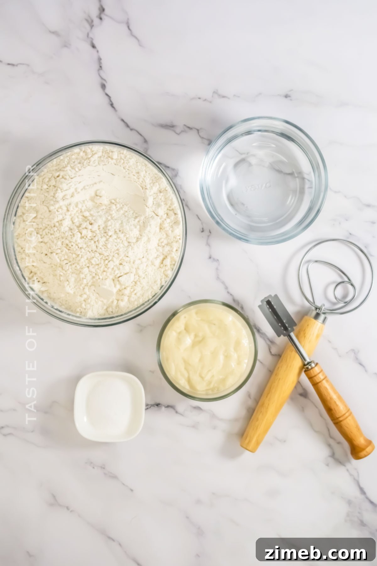 Bake Your Own Sourdough Masterpiece 4 Active sourdough starter bubbling and ready to be used for baking a fresh loaf of bread.