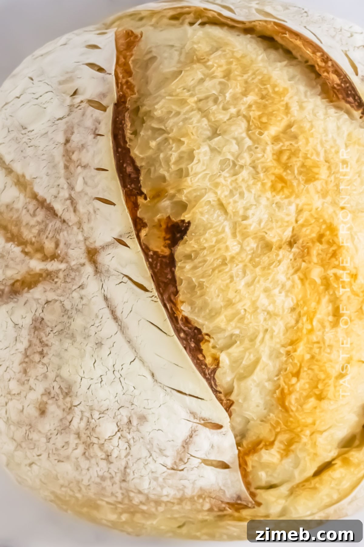 Bake Your Own Sourdough Masterpiece 9 A simple, rustic basic sourdough bread loaf, perfect for beginners to bake at home.