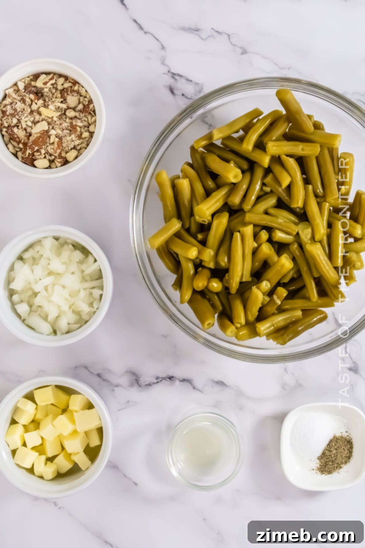 Convenient Green Beans 4 Ingredients for making delicious canned green beans