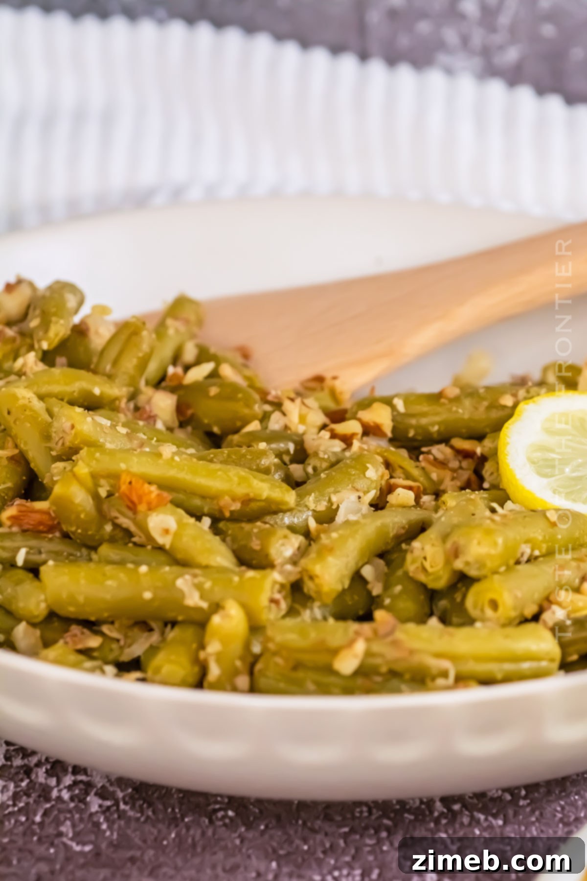 Convenient Green Beans 7 Canned Green Beans recipe, ready to be served
