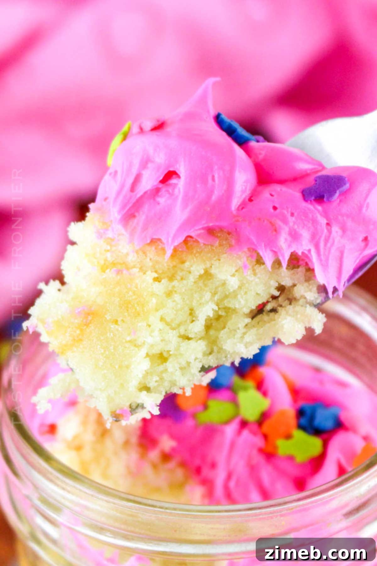 Joy in a Jar 15 bite of cake