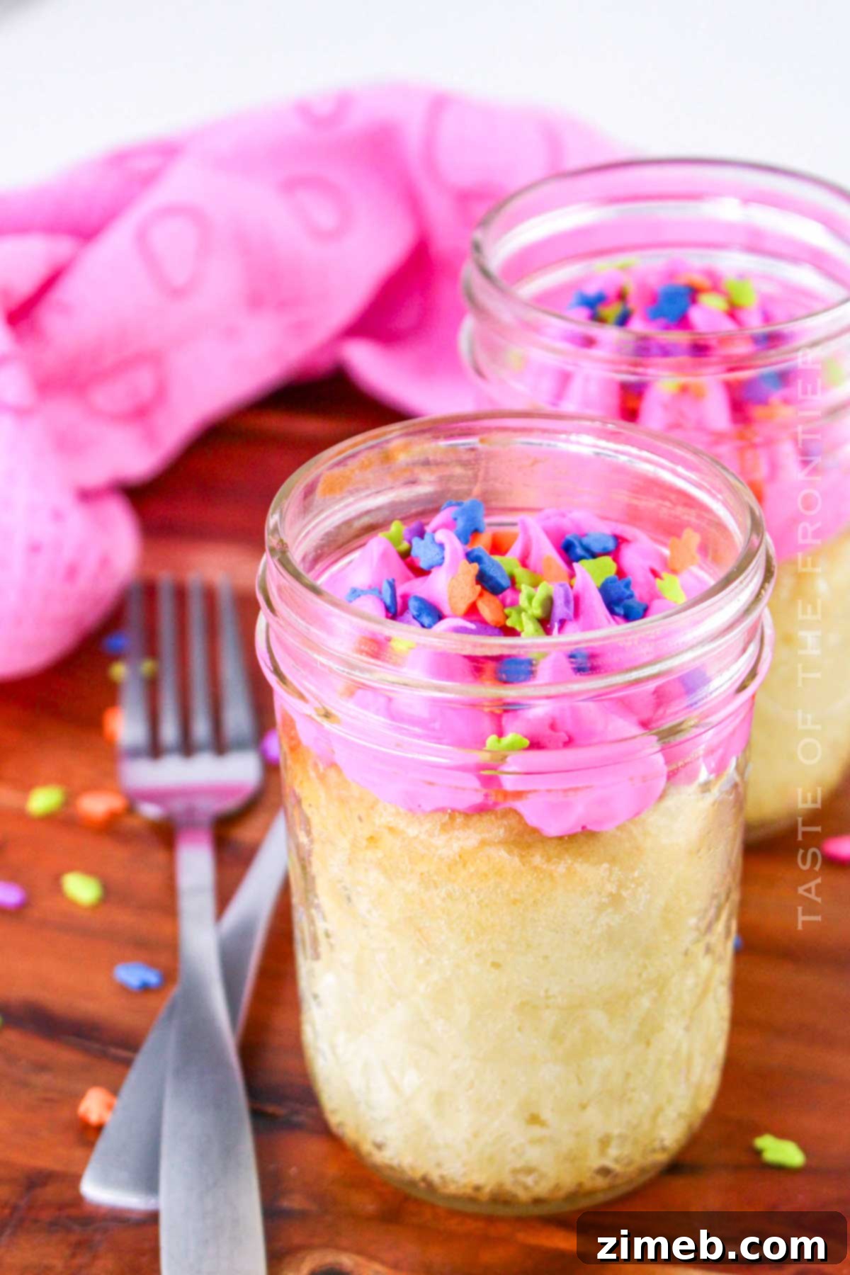 Joy in a Jar 3 Cake in a Jar recipe