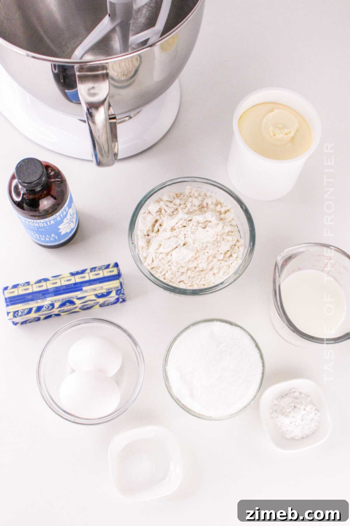 Joy in a Jar 4 Cake in a Jar ingredients