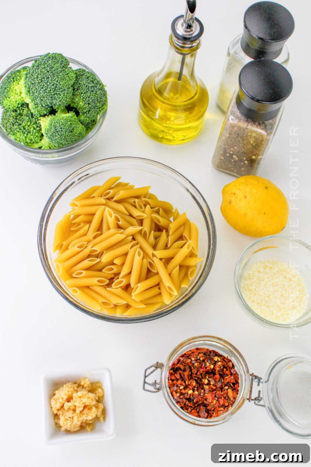 Easy Broccoli and Pasta 4 Broccoli & Pasta ingredients