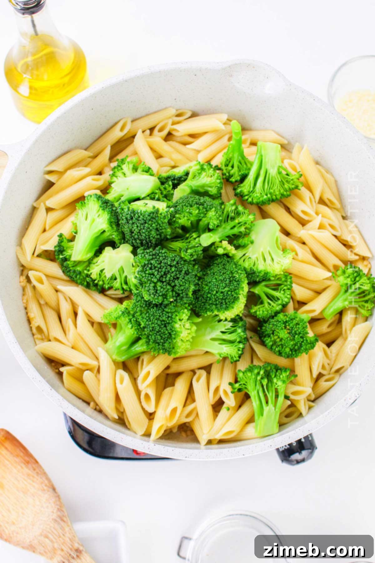 Easy Broccoli and Pasta 7 how to make Broccoli & Pasta