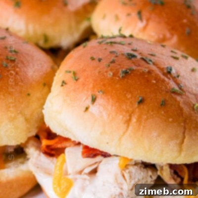 Delicious Bacon Chicken Ranch Sliders