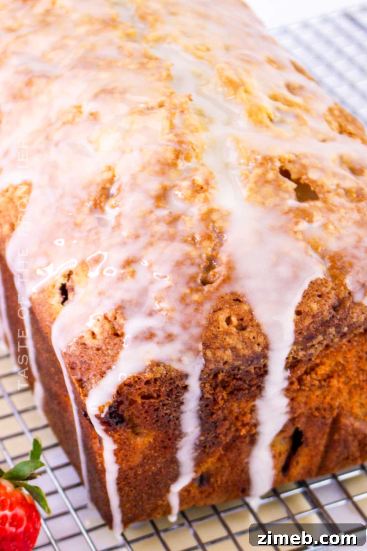 glazed loaf cake