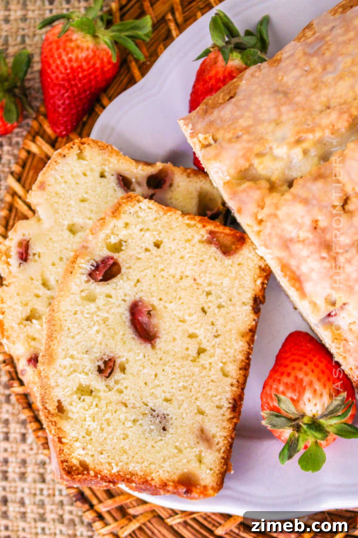 Strawberry Pound Cake recipe