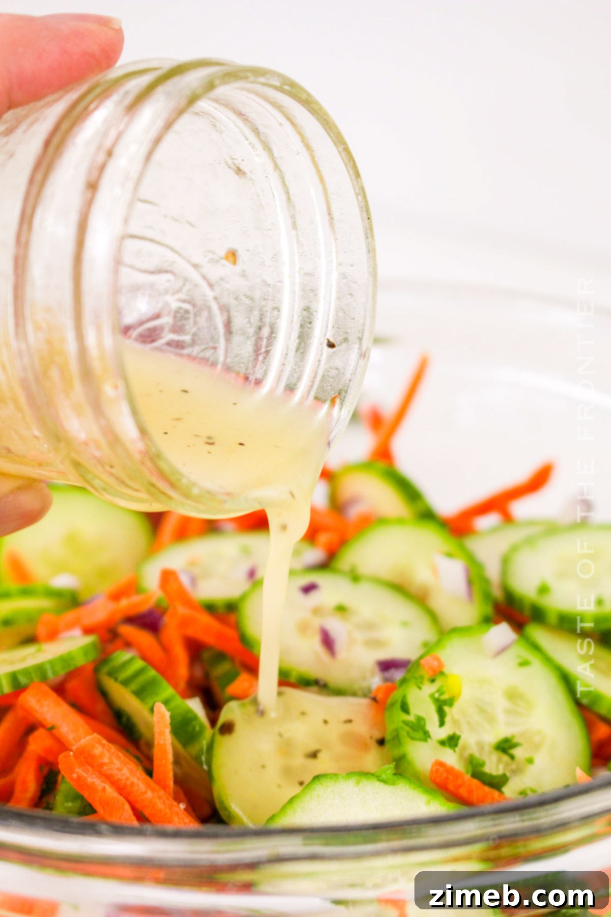 how to make Carrot Cucumber Salad
