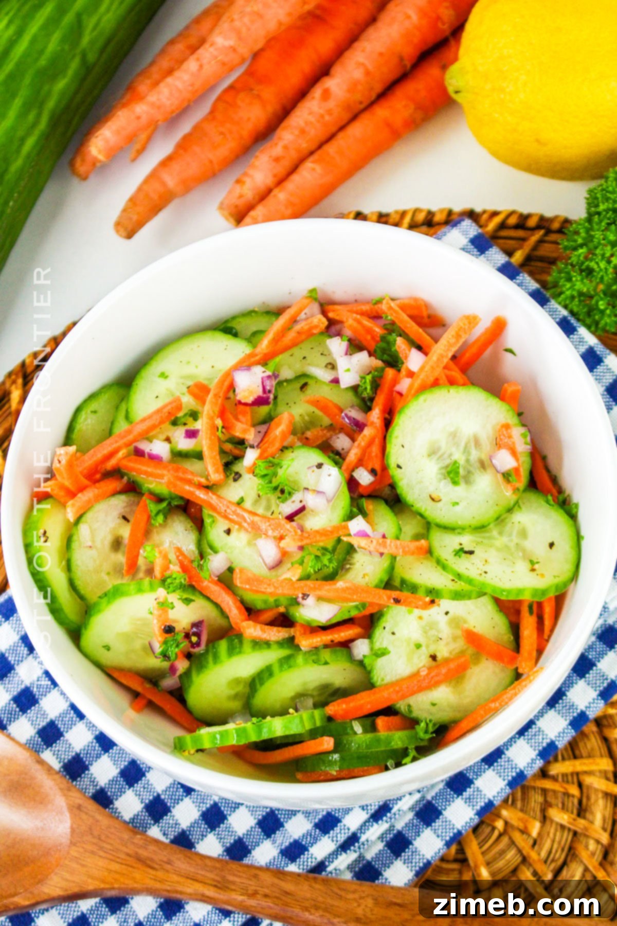veggie side salad