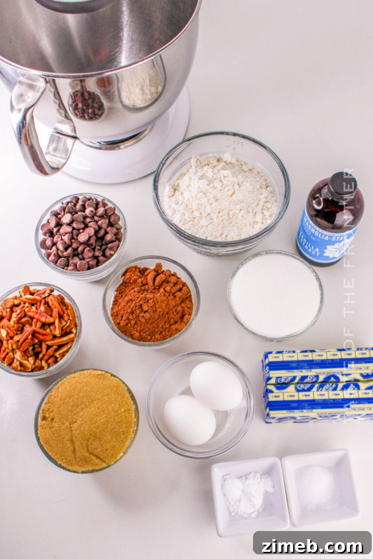 Decadent Double Chocolate Pecan Cookies 4 Chocolate Chocolate Chip Pecan Cookie ingredients