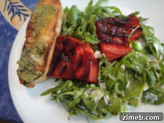 Grilled Watermelon Salad with Balsamic Glaze
