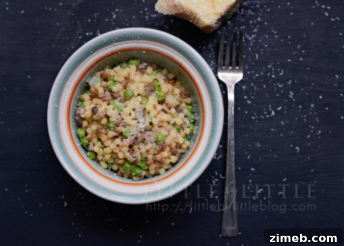 Fregola Sarda - an authentic Italian pasta dish