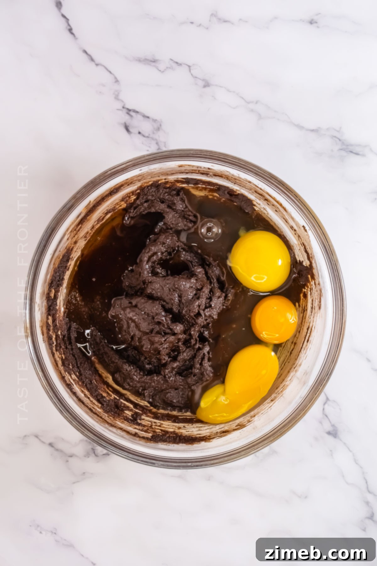brownie batter