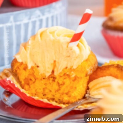 Orange Cupcakes