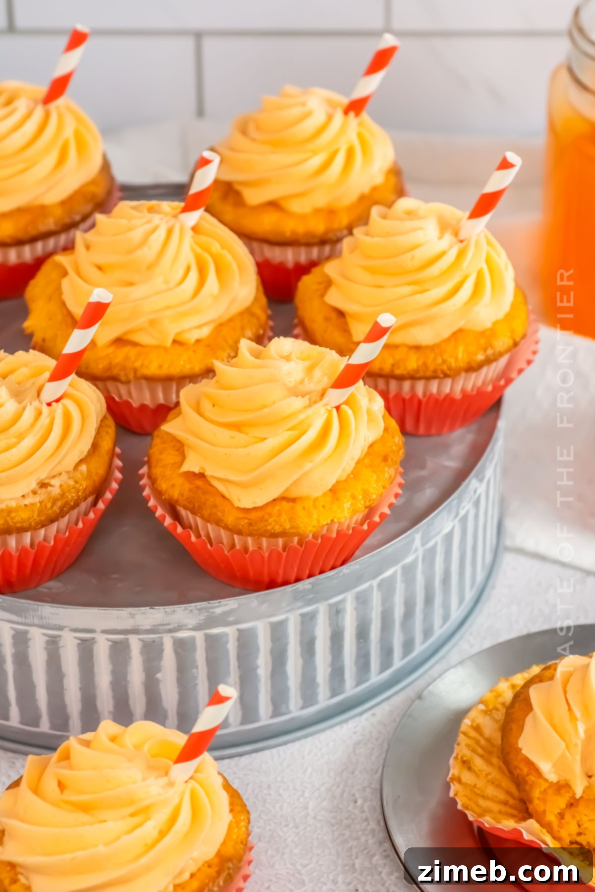 Orange Cupcake Recipe