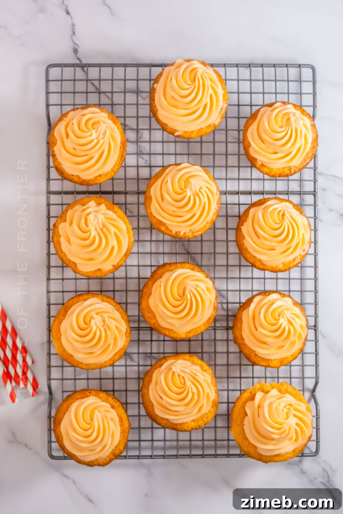 decorated frosted