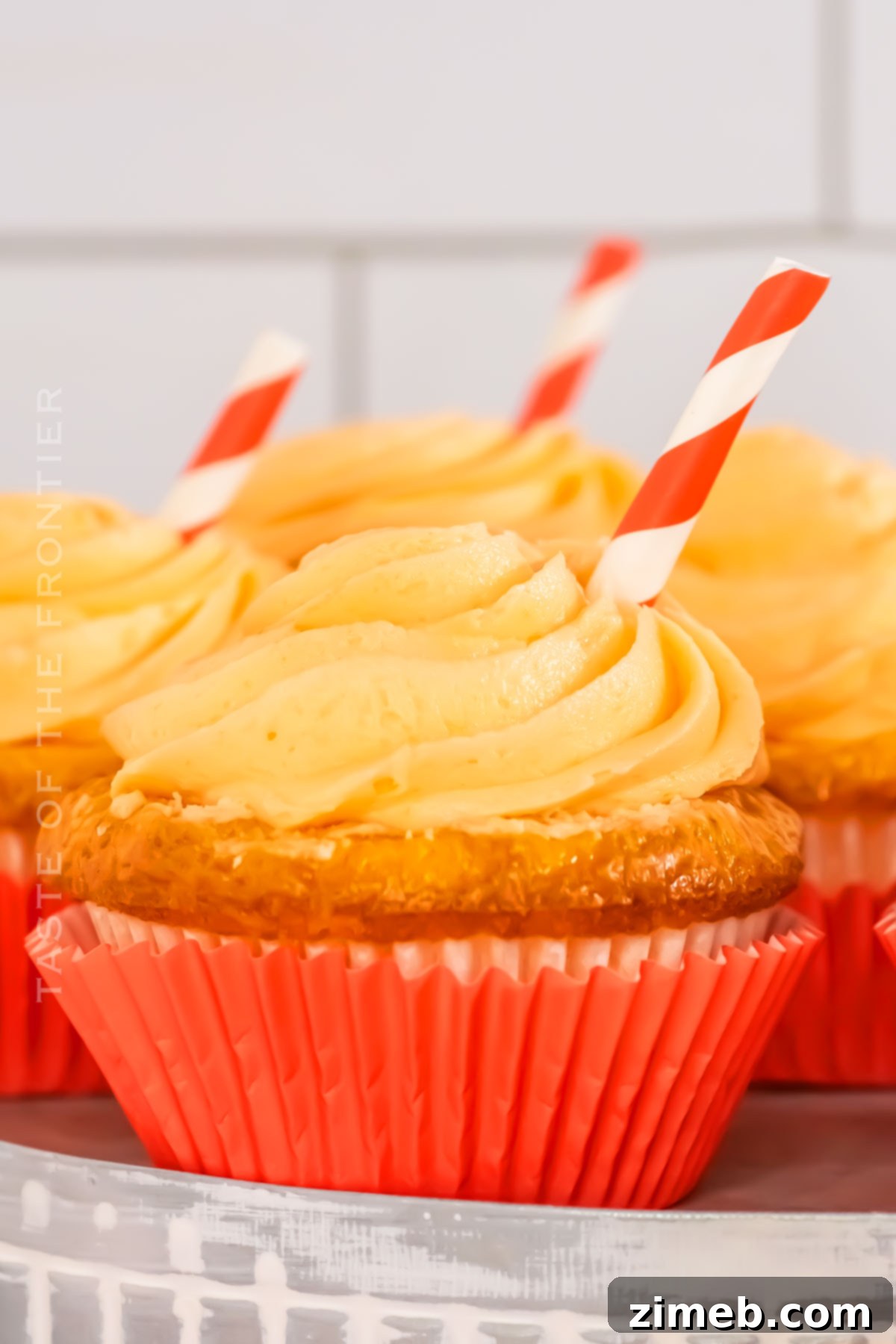Creamsicle Cupcakes