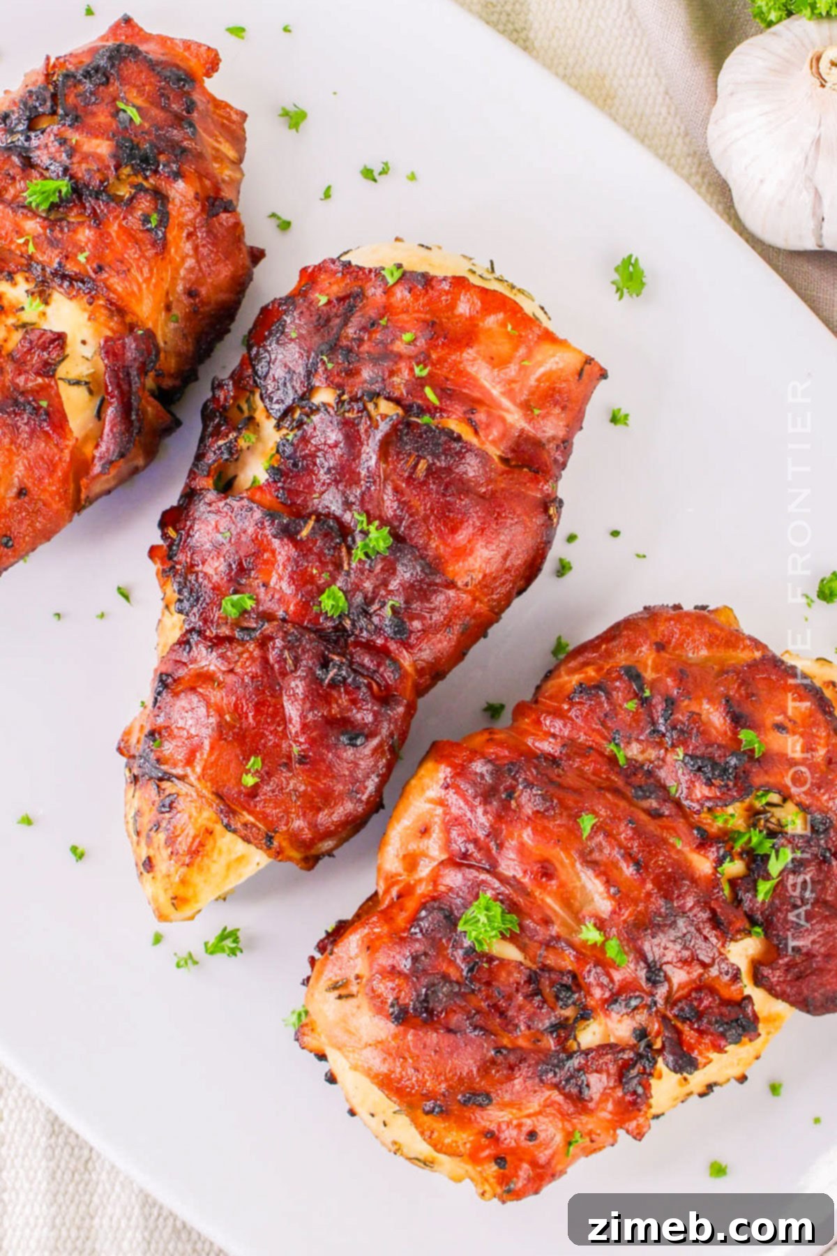 easy wrapped chicken breasts