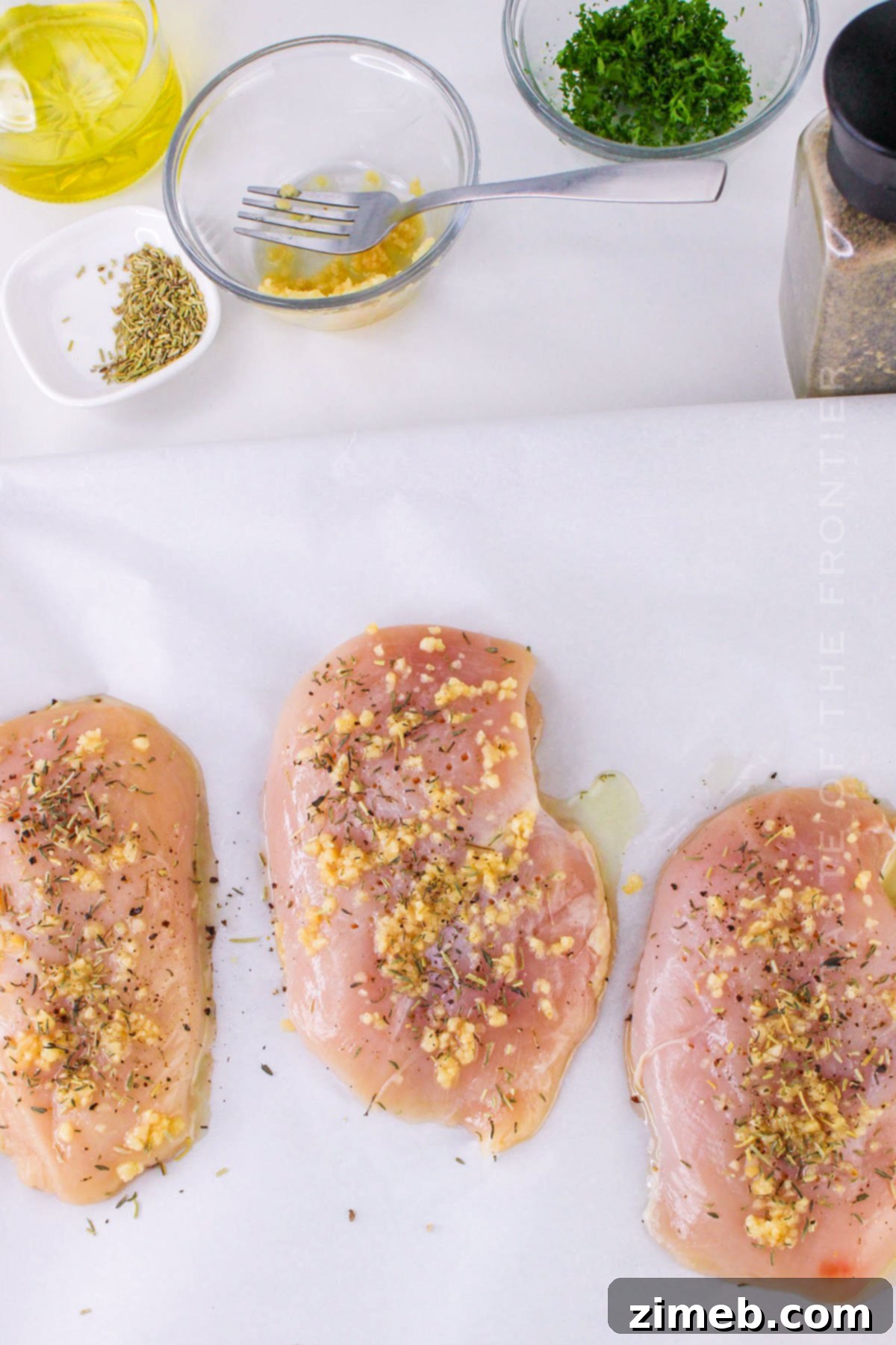 adding the seasoning