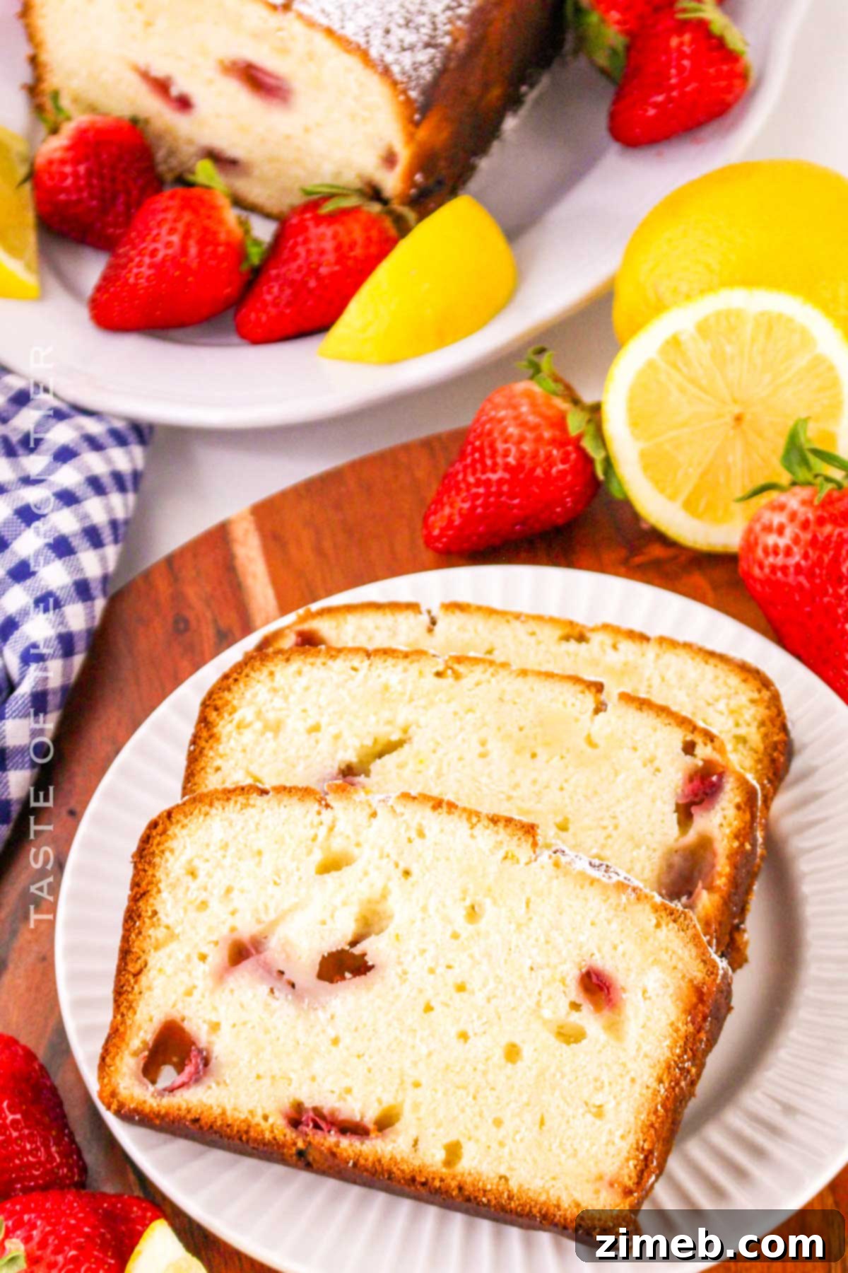 Full Strawberry Lemonade Pound Cake recipe card image