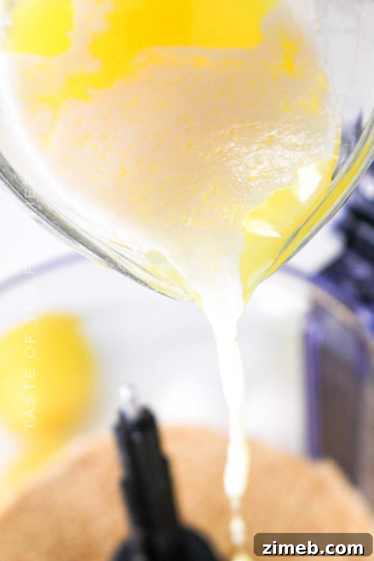 Step-by-step: making the graham cracker crust for Lemon Cheesecake.