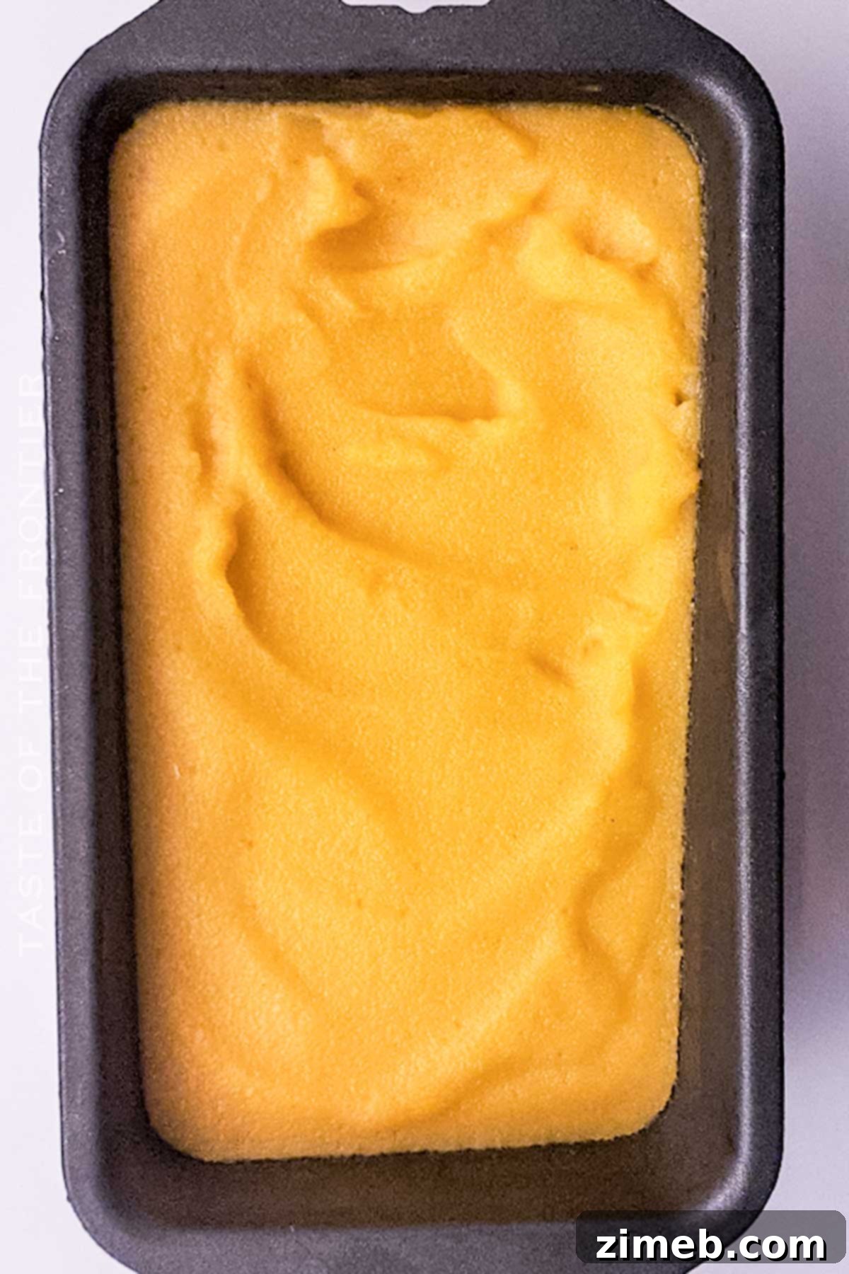 Ready to serve Peach Sorbet dessert