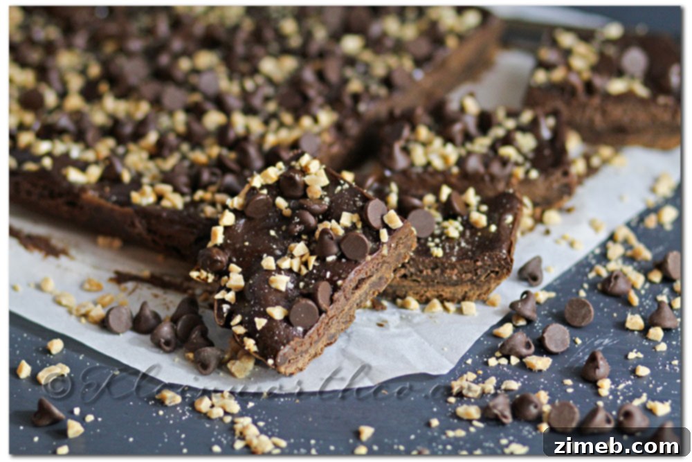 Display of various chocolate chip recipes from a collaborative blog post