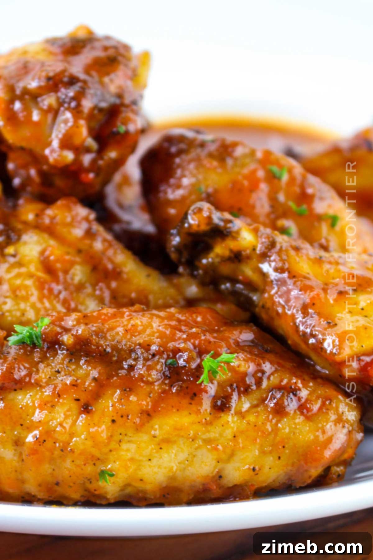 Sticky Sweet Heat Wings 15 sauce wings recipe for game day