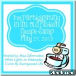 Recipe Swap Blog Collaboration