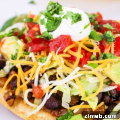 Black Bean Tostadas