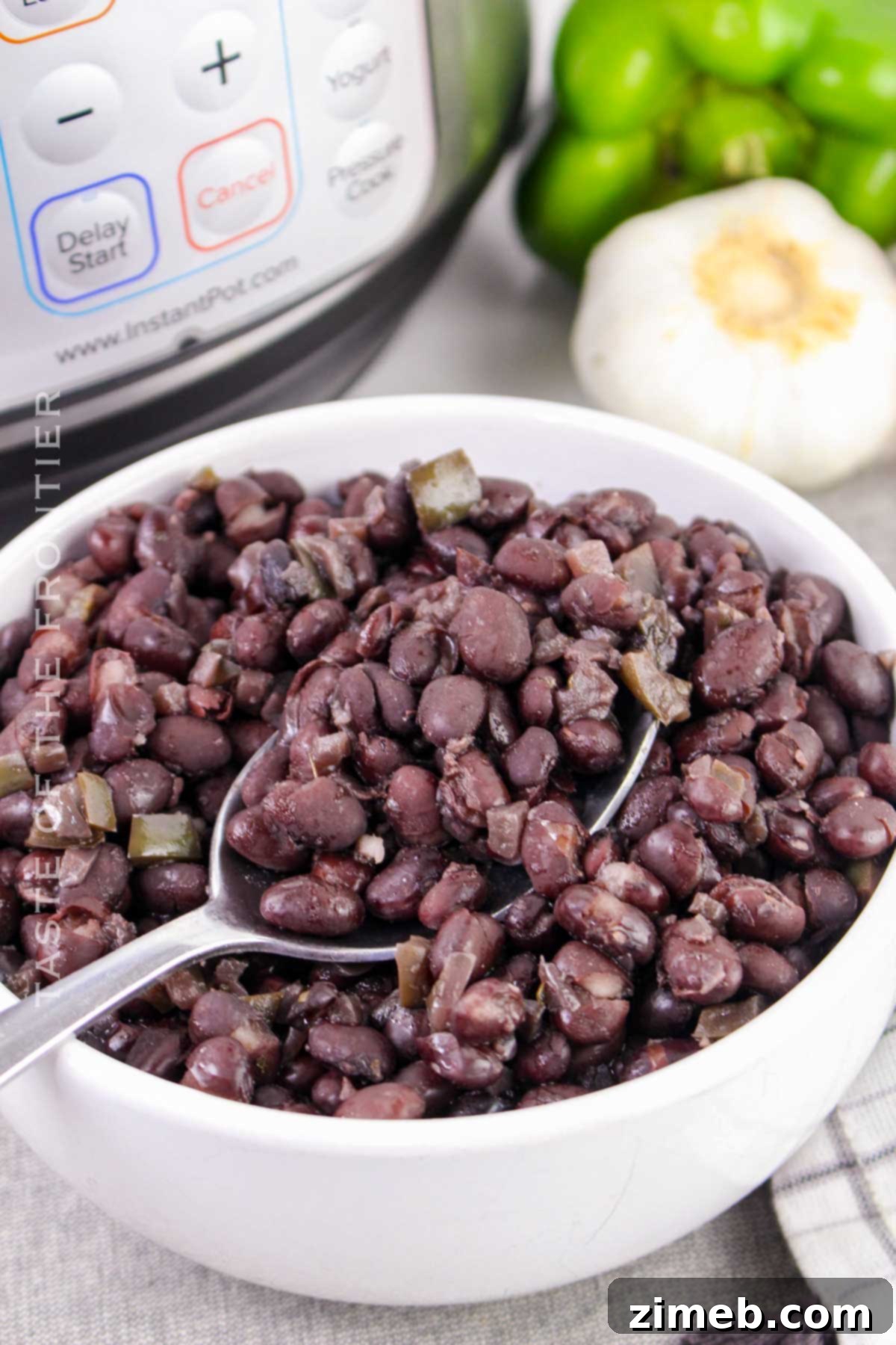 Black Beans Instant Pot recipe