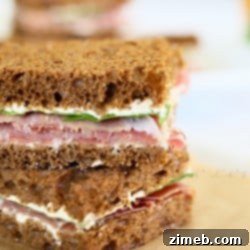Chicken Caesar Masterpiece 11 Prosciutto & French Onion Tea Sandwiches