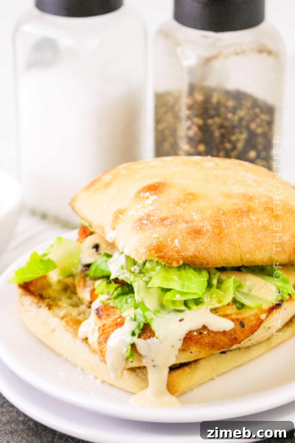 Chicken Caesar Masterpiece 14 Chicken Caesar Sandwich ready for lunch