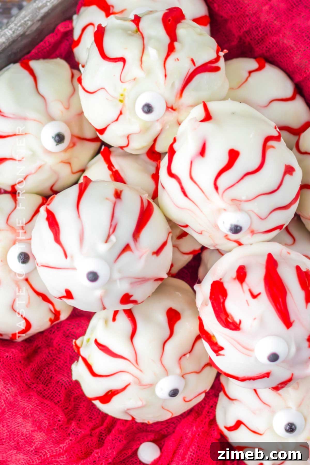 Halloween Treat - Eyeball Truffles
