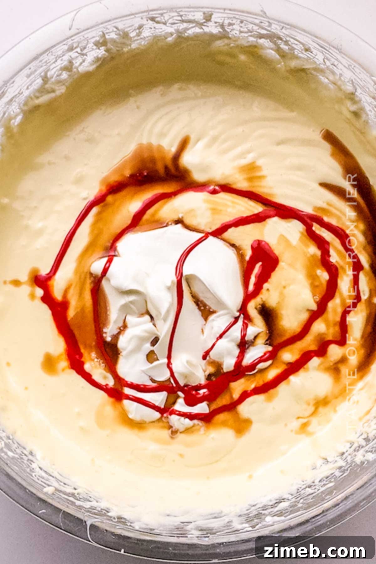 Spooktacular Cheesecake 5 Step-by-step guide on how to make Halloween Cheesecake with meringue ghosts.