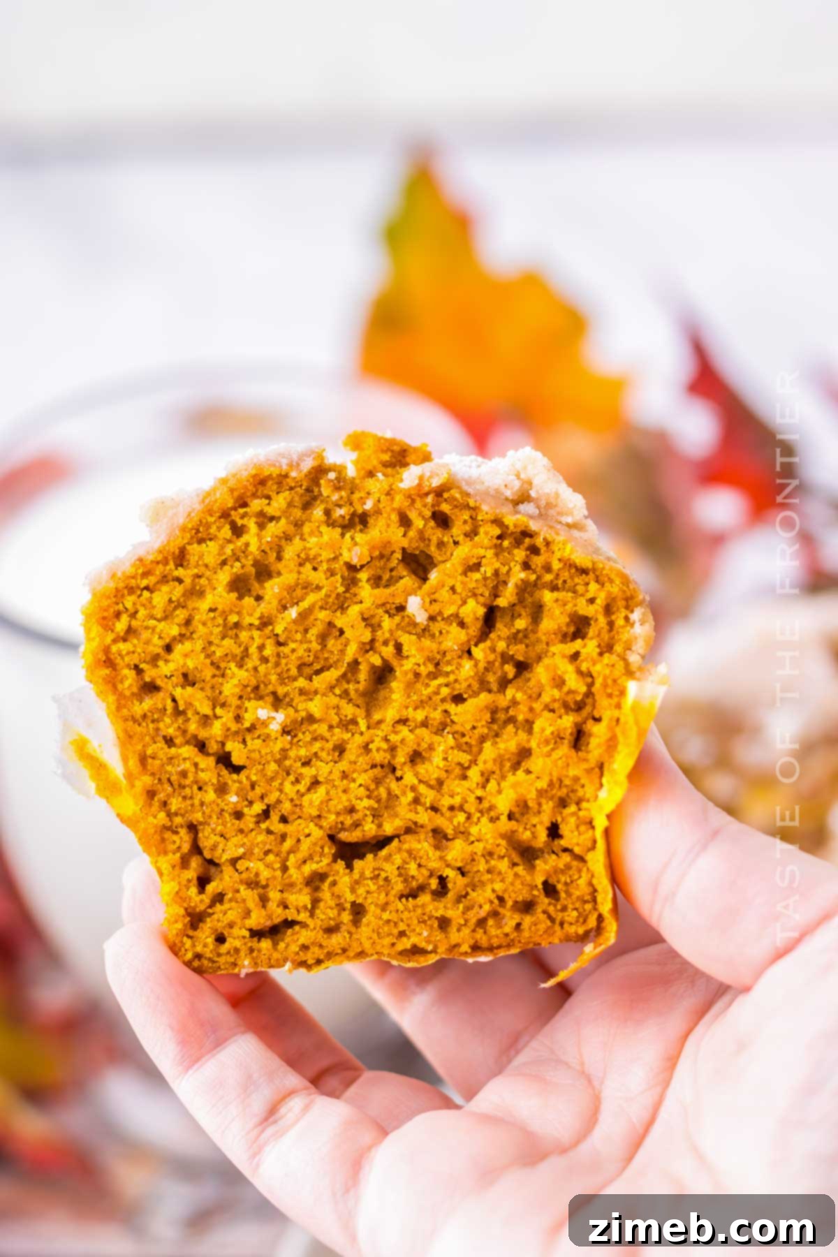 Costco's Irresistible Pumpkin Muffins 16 Platter of bakery-style pumpkin muffins.